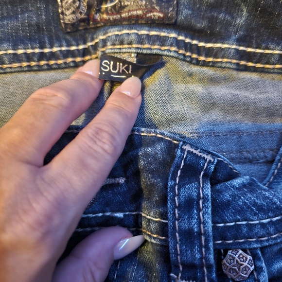 Silver Jeans Women's Suki Mid Straight Waist 27 Length 30 Worn Once - Picture 5 of 6